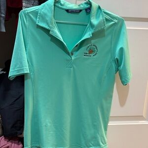 Cutter & Buck Teal Polo Shirt- Women’s US Open GOLF shirt
